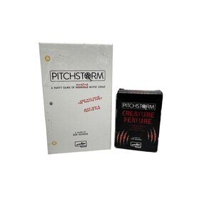 Pitchstorm Card Game With Expansion Deck Creature Feature Used Good Condition